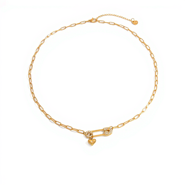 Collier Épingle de Cœur