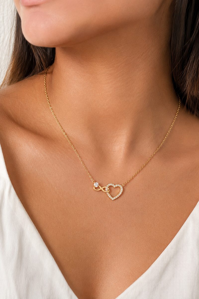 Collier Infini Cœur - Hero