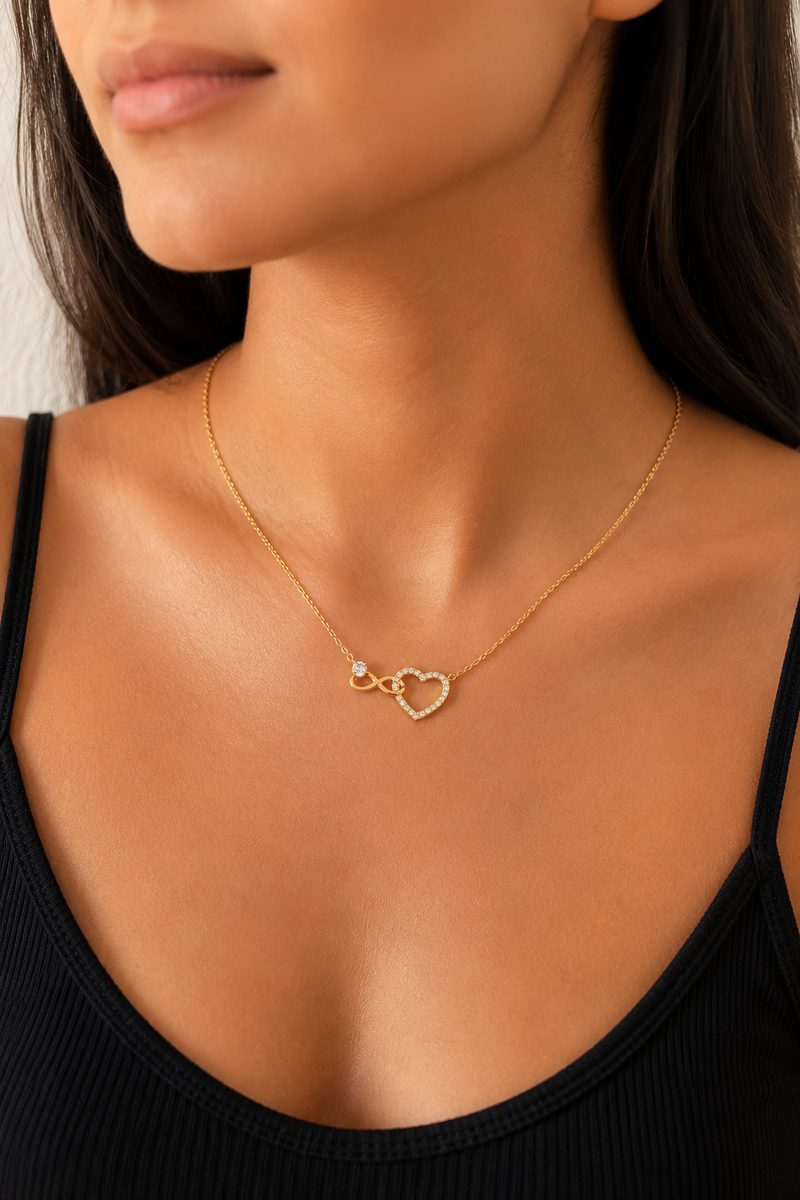 Collier Infini Cœur - Lifestyle