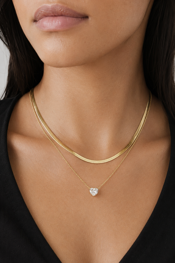 Collier Céleste Duo