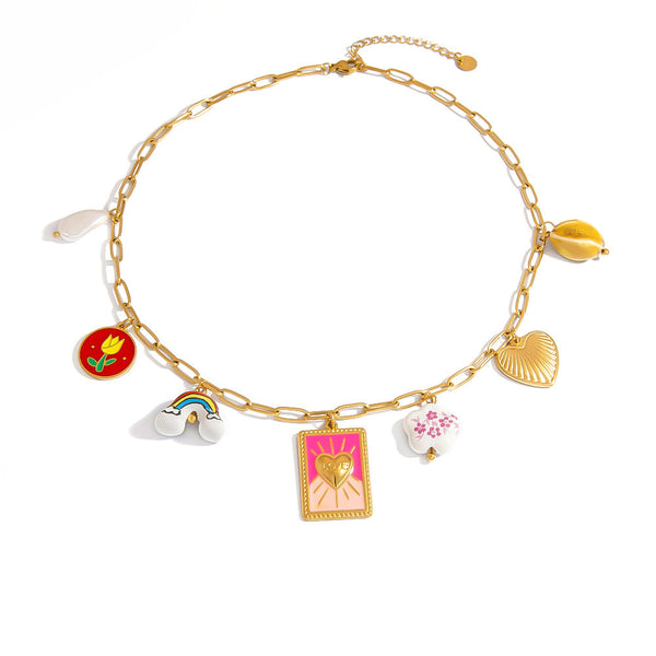 Collier Charms du Cœur
