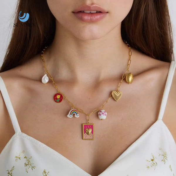 Collier Charms du Cœur