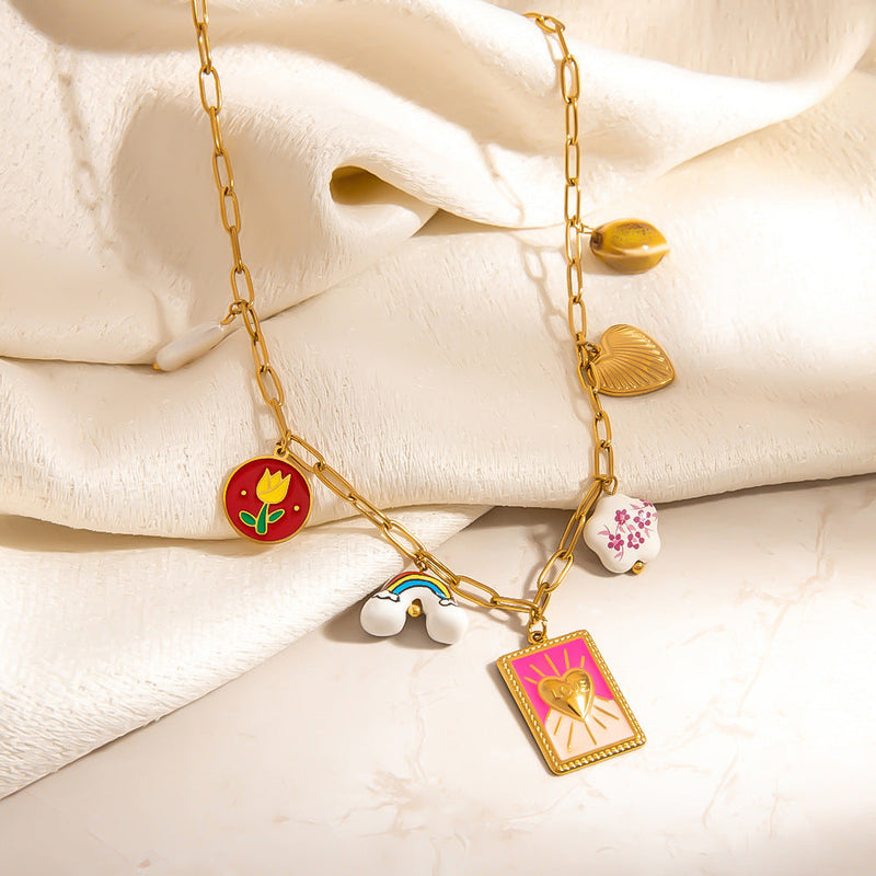 Collier Charms du Cœur