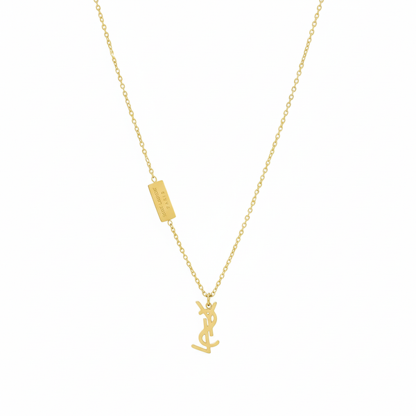 YL Collier Gold Inoxydable