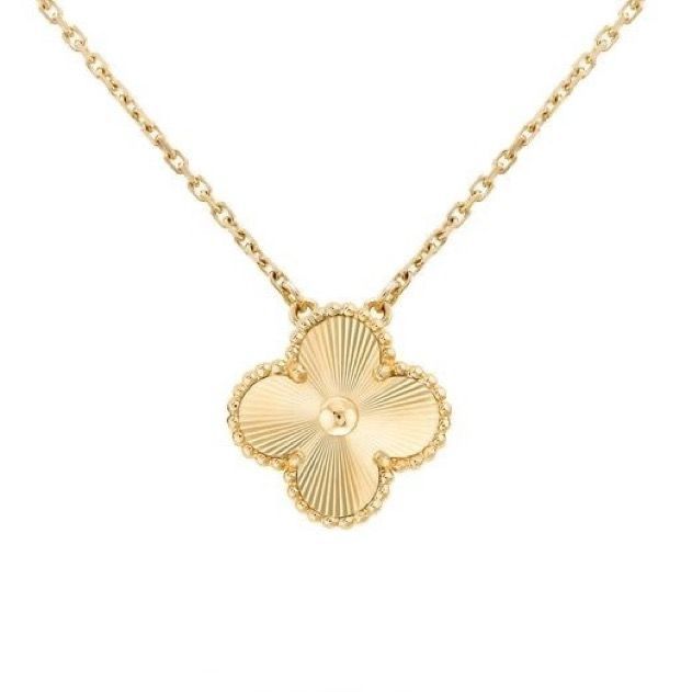 Coffret Clover gourmette+collier+boucles gold